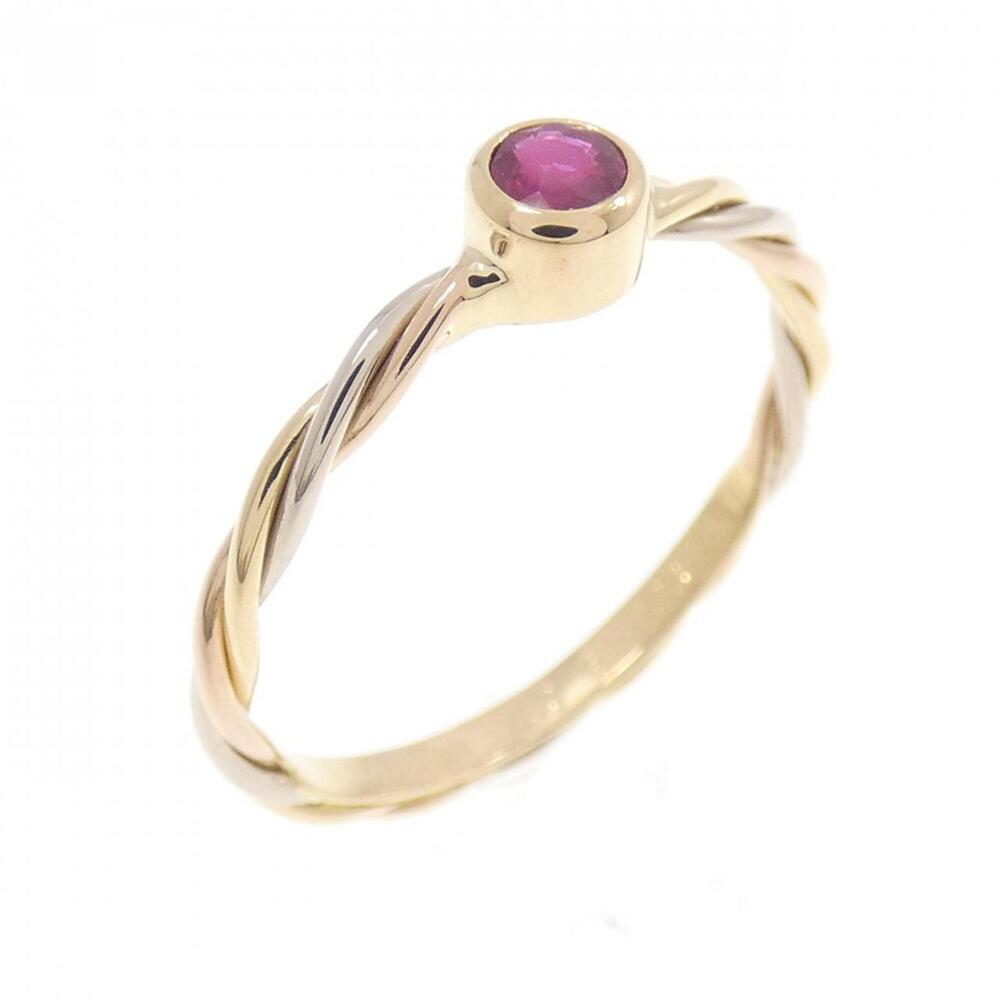 Cartier Three Gold Twist Ring